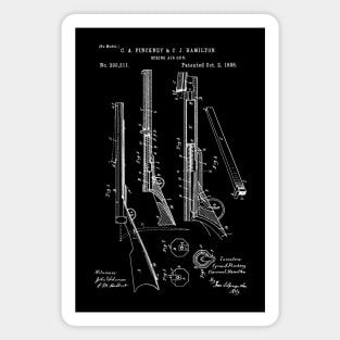 AIR GUN patent, Air gun blueprint Magnet